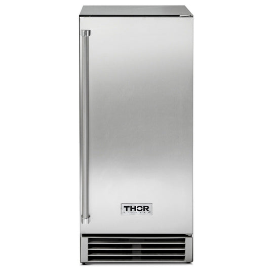 Machine à glaçons encastrable Thor Kitchen de 38 cm (15 pouces) avec une production quotidienne de 22,7 kg (50 lb)