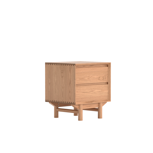 Table de chevet Torii / Avec tiroirs