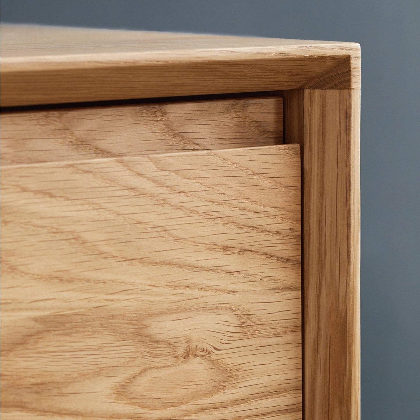 Buffet Torii / Portes et tiroirs en rotin tressé