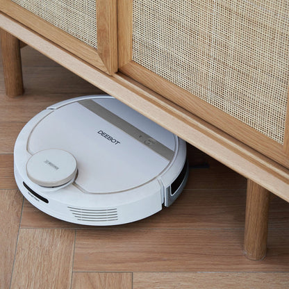 Buffet Torii / Portes en rotin tressé et plateau en verre