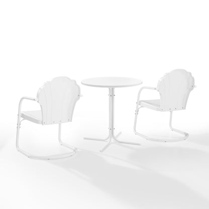 Ensemble bistro d'extérieur Crosley Tulip 3 pièces - 98 cm (L) x 29 cm (P) x 32,88 cm (H)