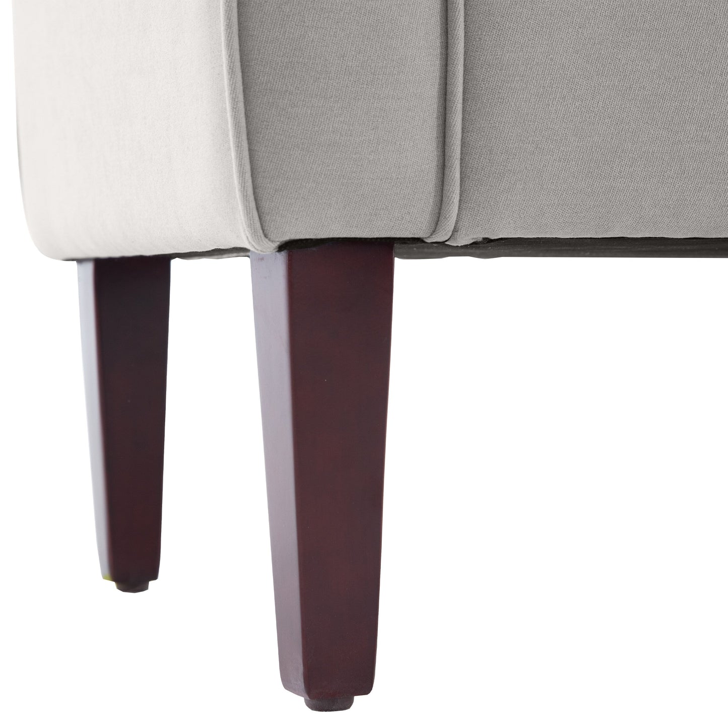 Banc de rangement rembourré avec accoudoirs et dossier capitonné rabattable, 128 cm (50,4 pouces).