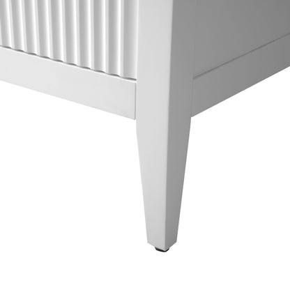 Meuble-lavabo double vasque Vanity Art 72 avec plan de travail en marbre reconstitué