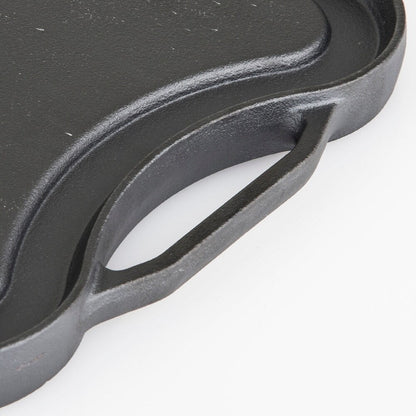 Plaque de cuisson/gril réversible Viking en fonte 20 pouces (pré-culottée)