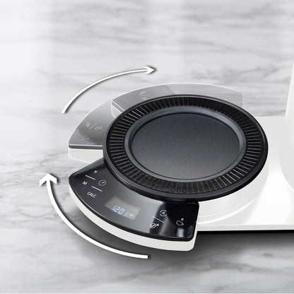 Cafetière à filtre Vision Luxe 12 tasses avec tableau de bord pivotant