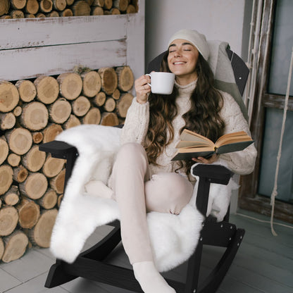 Fauteuil à bascule d'extérieur WINSOON tout temps, lot de 2