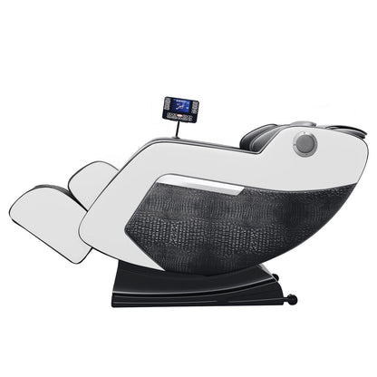 Fauteuil inclinable massant zéro gravité avec massage complet du corps, chauffage et audio Bluetooth intégré