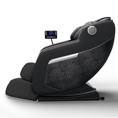 Fauteuil inclinable massant zéro gravité avec massage complet du corps, chauffage et audio Bluetooth intégré