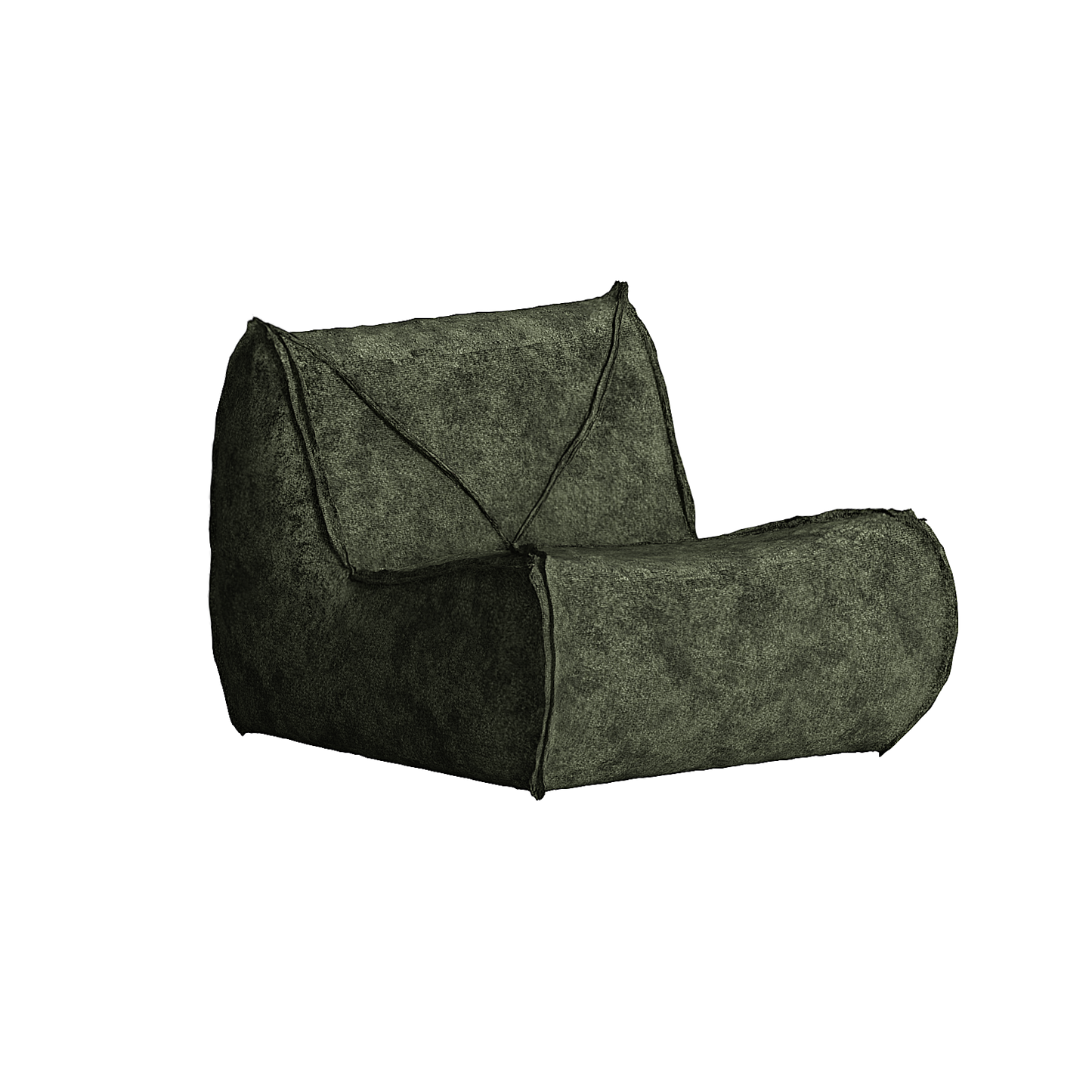 Canapé Zong / Coutures inversées - 1 place 