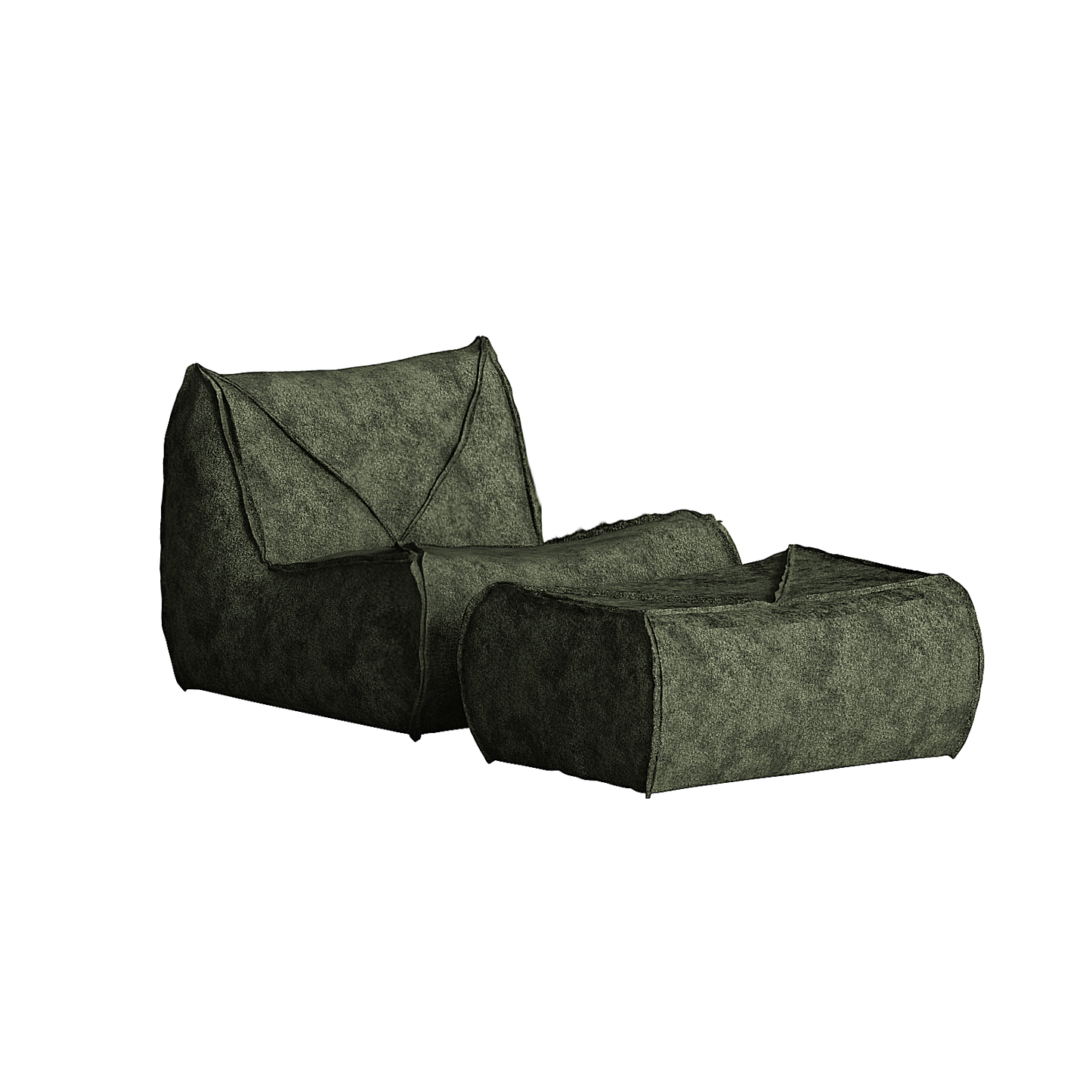 Canapé Zong / Coutures inversées - 1 place 