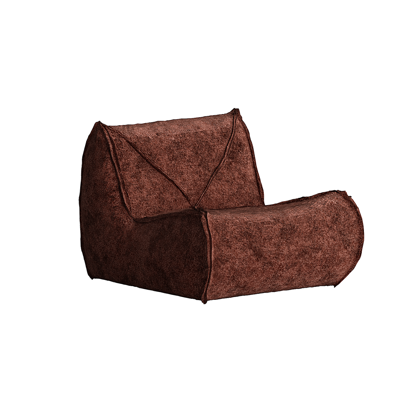 Canapé Zong / Coutures inversées - 1 place 