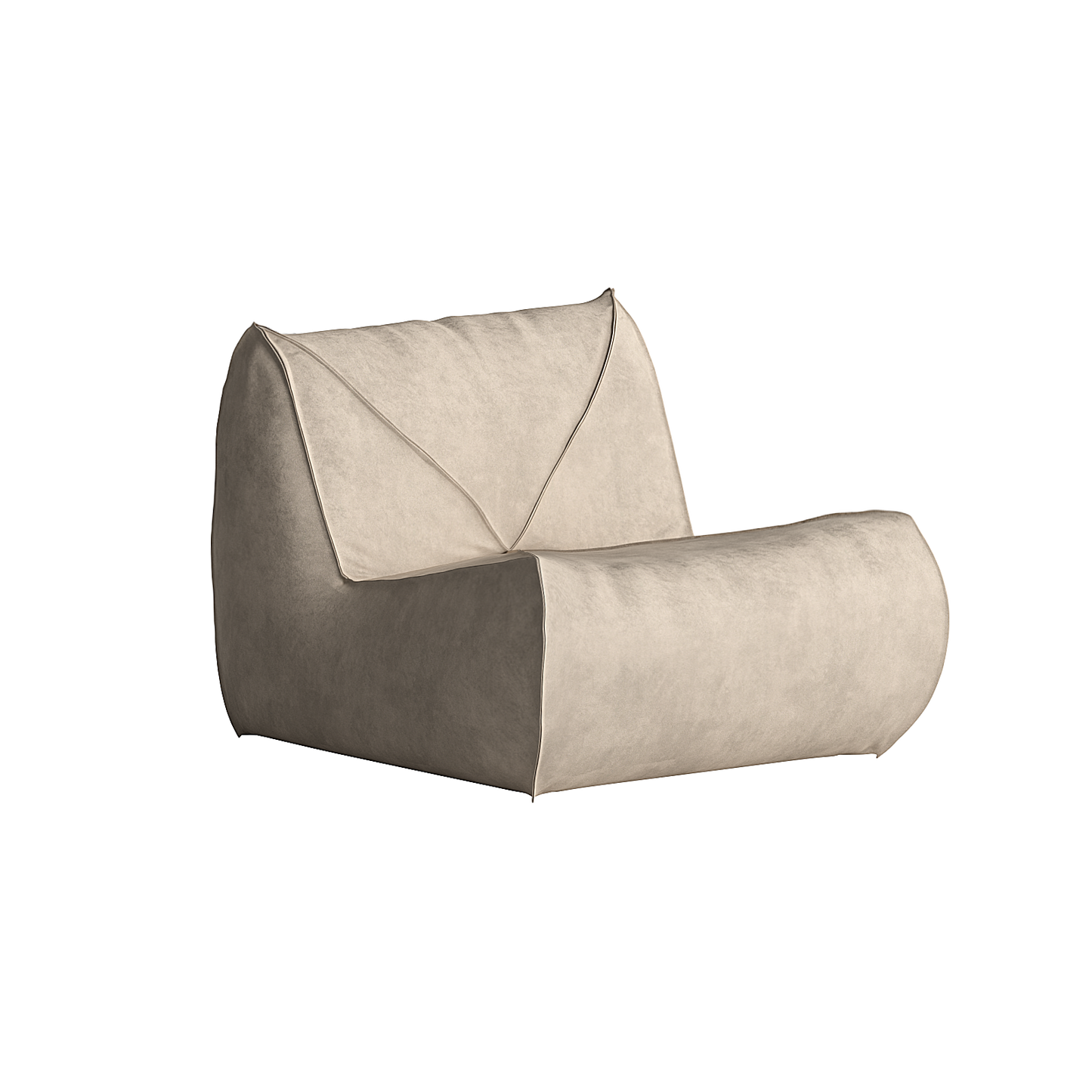 Canapé Zong / Coutures françaises - 1 place 