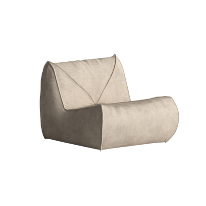 Canapé Zong / Coutures françaises - 1 place 