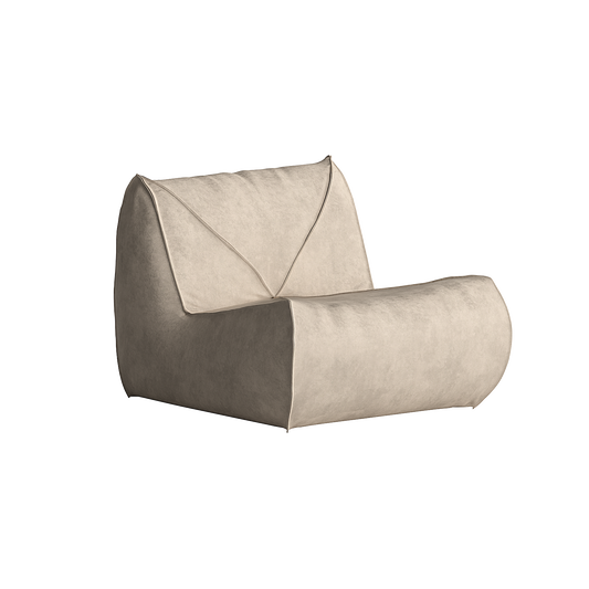 Canapé Zong / Coutures françaises - 1 place 