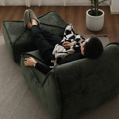 Canapé Zong / Coutures inversées - 1 place 