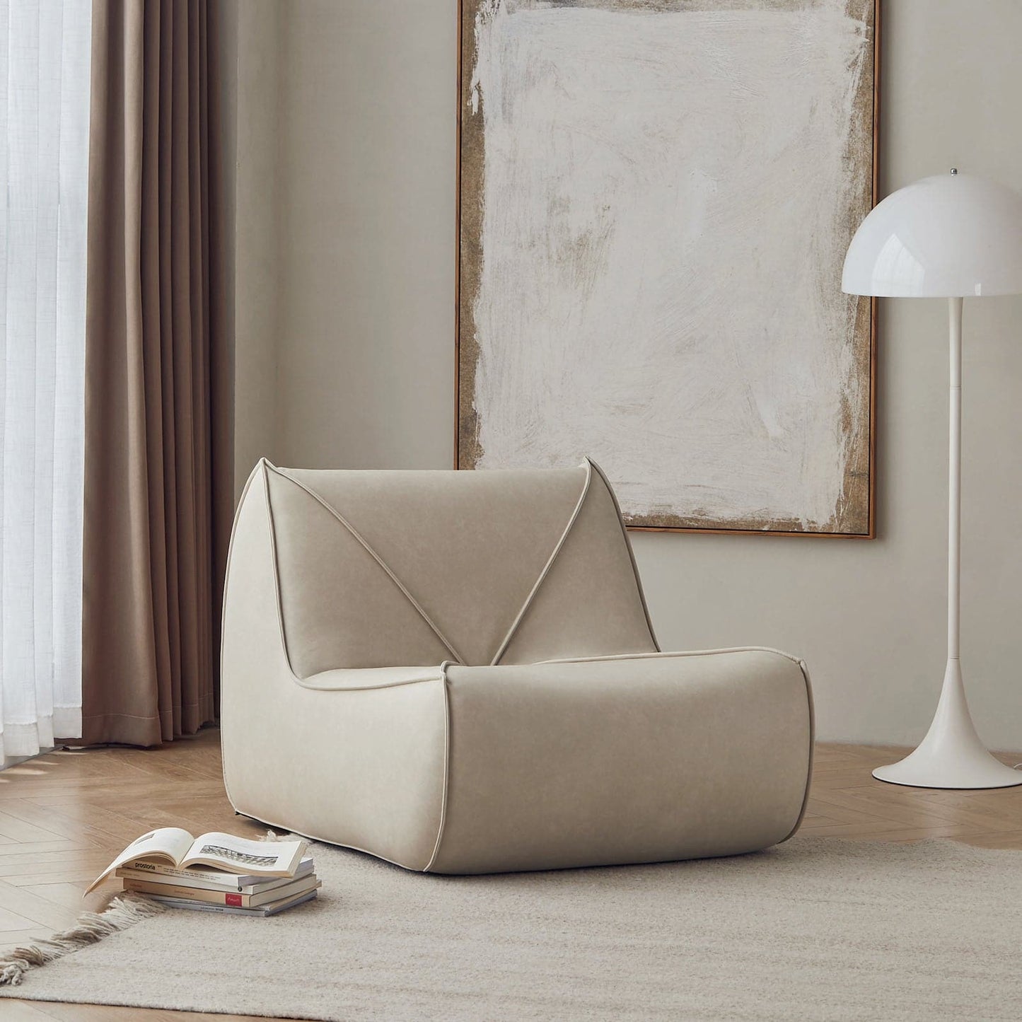 Canapé Zong / Coutures françaises - 1 place 