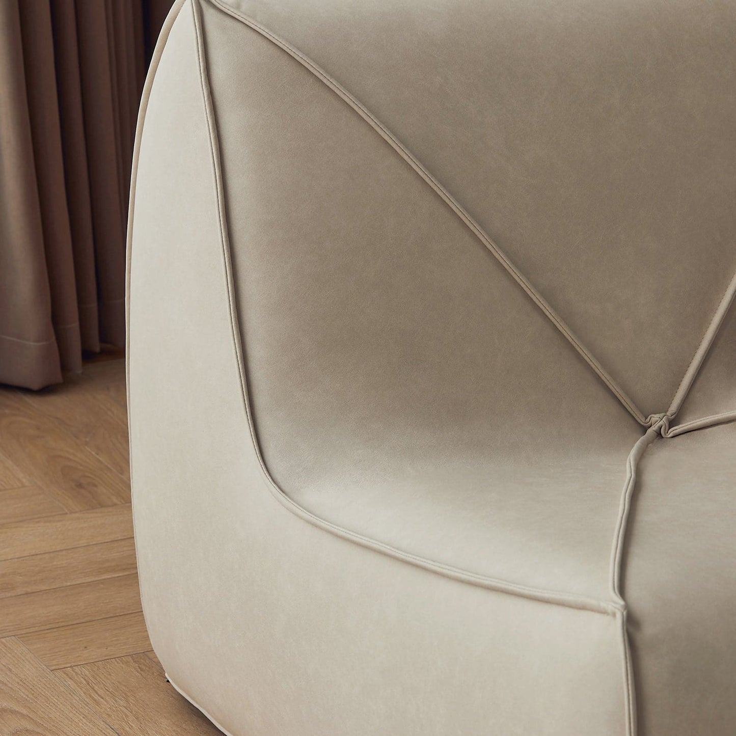 Canapé Zong / Coutures françaises - 1 place 